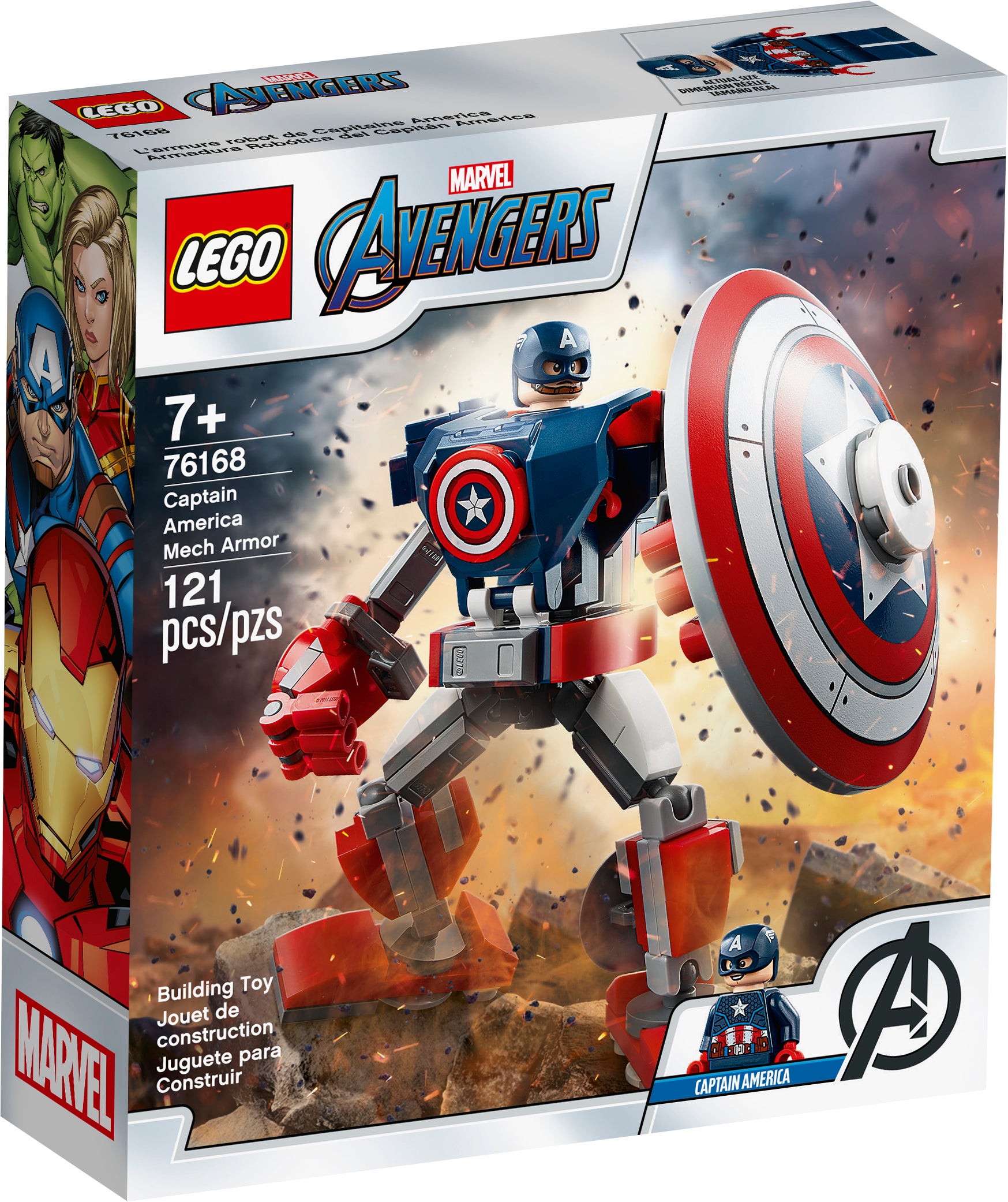 LEGO® Marvel Avengers & Spider-Man 76168+76169+76171 Man Mechs NEU & OVP